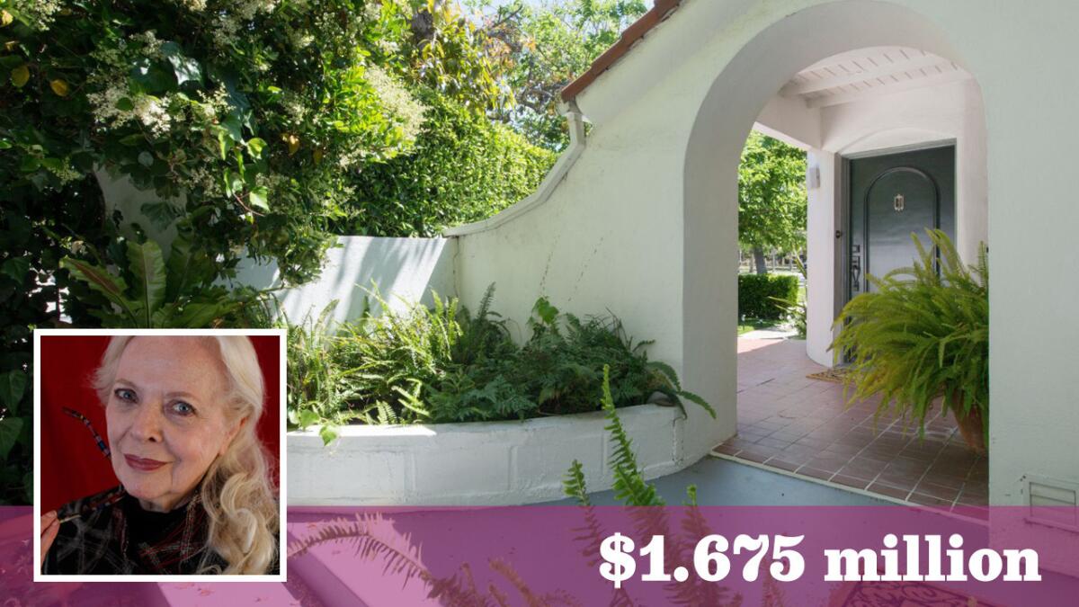 Veteran actress Barbara Bain has sold her home in the Mid-Wilshire area for $1.675 million. She bought the property nine years ago for $1.499 million, records show.