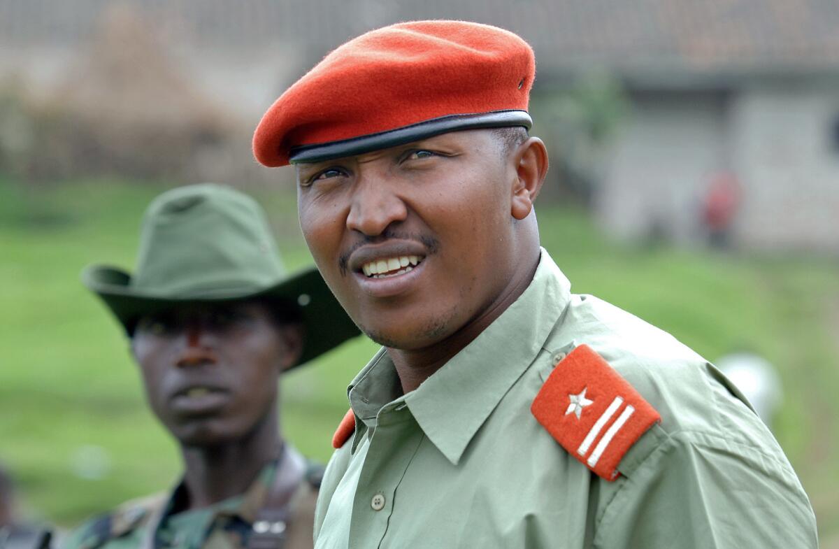 Bosco Ntaganda, leader of the Congolese rebel group M23, gave himself up in Rwanda on Monday to face charges before the International Criminal Court.