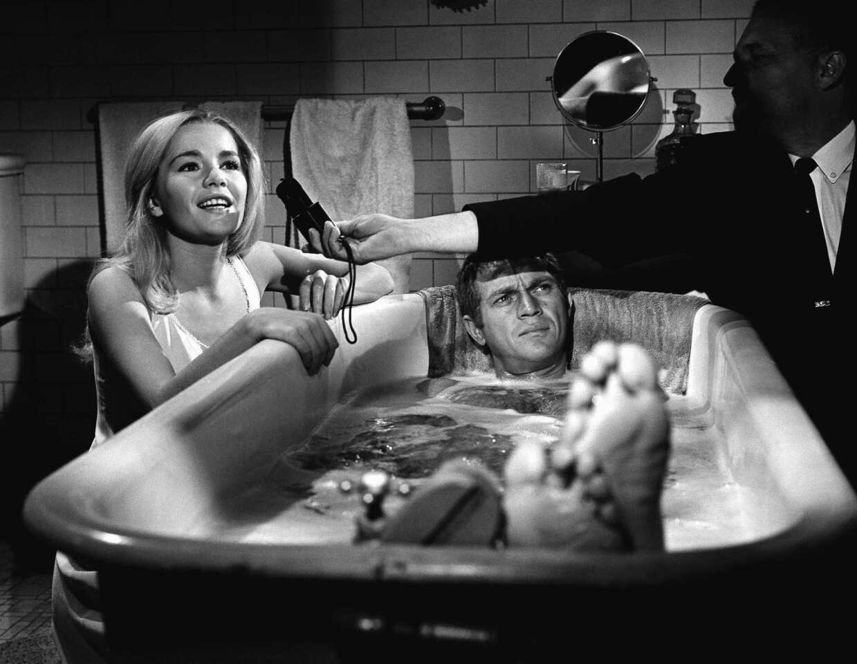 Tuesday Weld and Steve McQueen