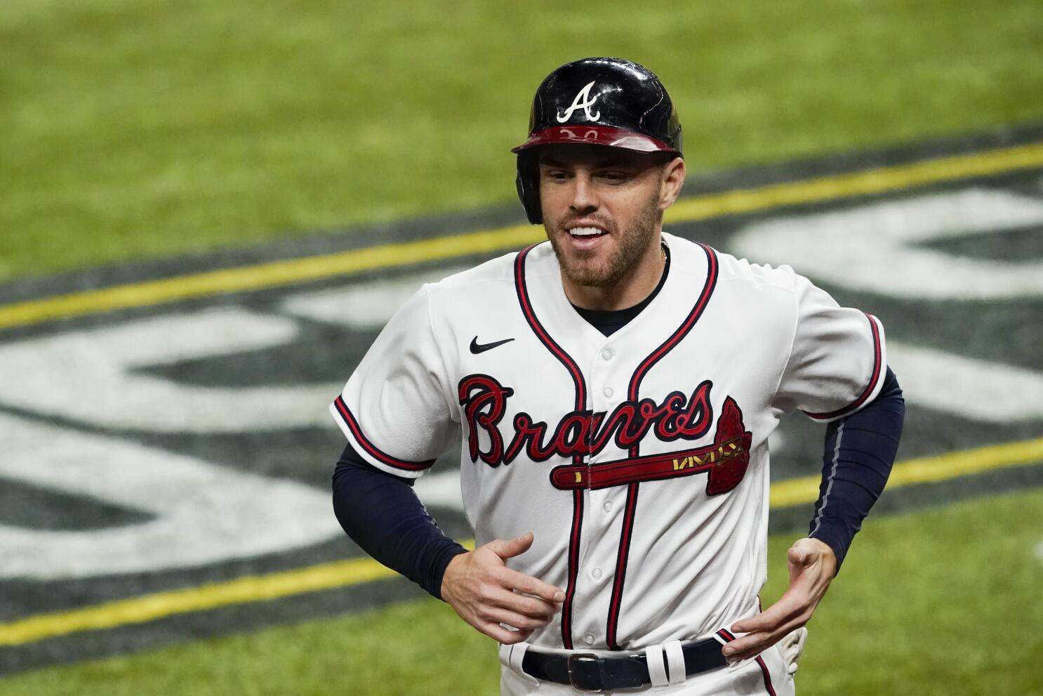 EXCLUSIVE: Follow Freddie Freeman onto the field after the Braves