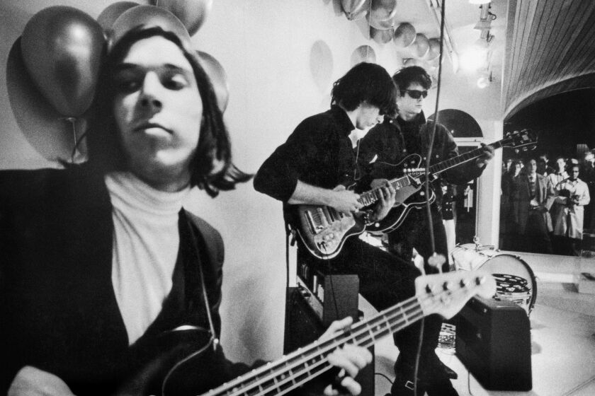 John Cale, Sterling Morrison and Lou Reed from archival photography from "The Velvet Underground," premiering globally on Apple TV+ on October 15, 2021.
