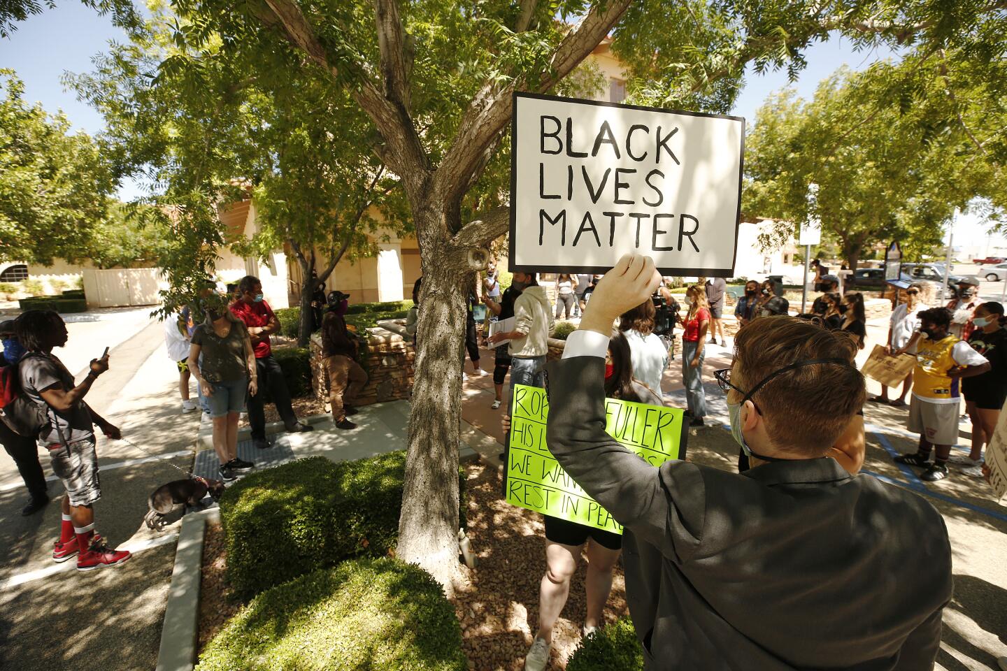 Palmdale protest