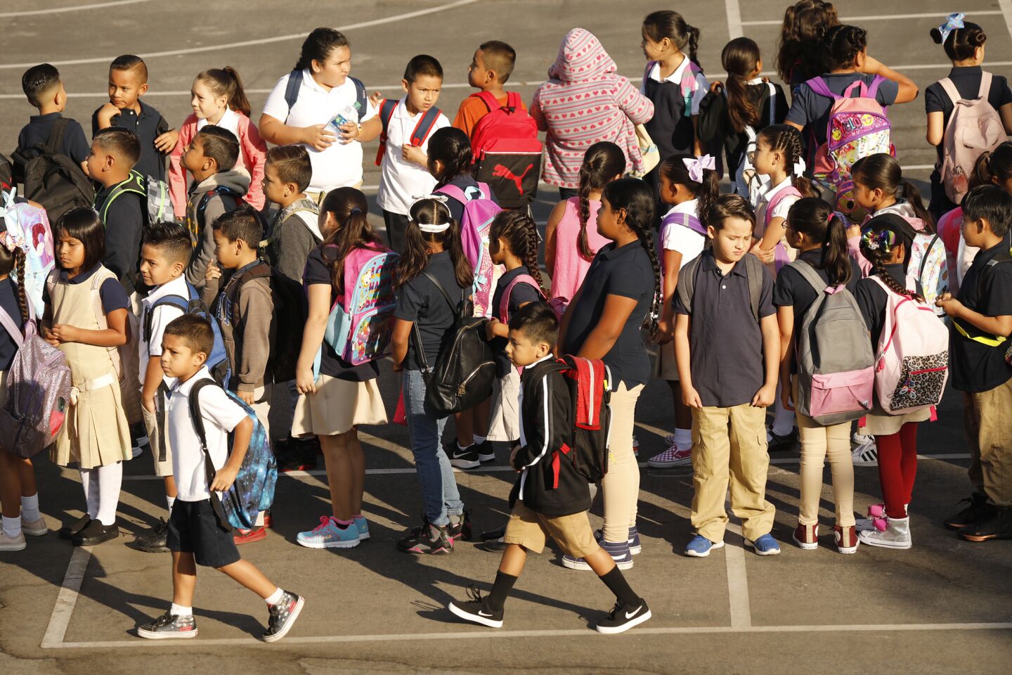 It's back to school for L.A. Unified