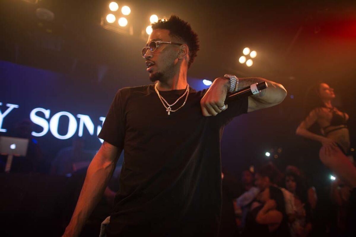 San Diego turned out to see Trey Songz at Fluxx nightclub on Sunday, Feb. 18, 2018.