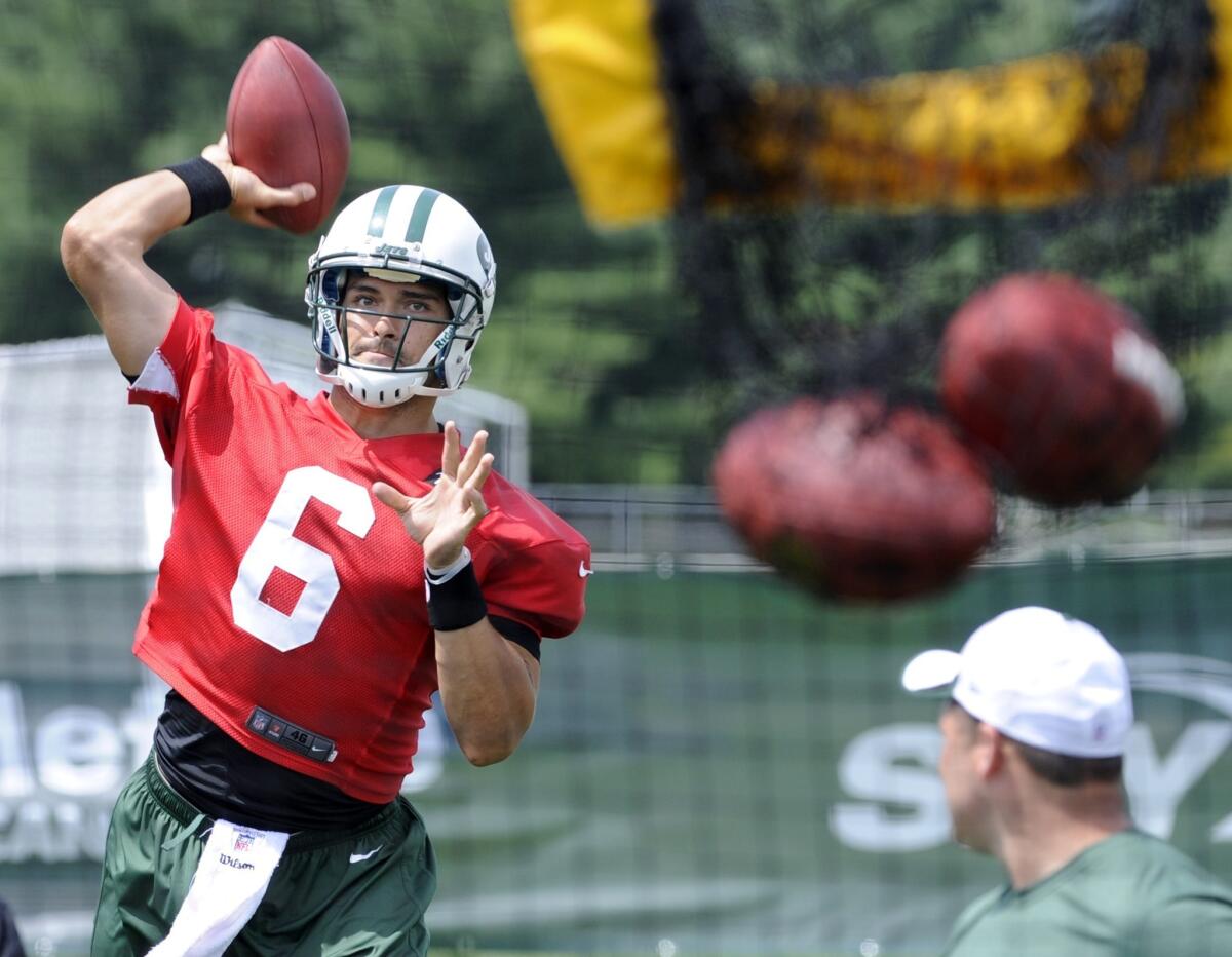 Mark Sanchez understands he'll need to take criticism in stride if he's going to successful in becoming a better quarterback for the New York Jets.