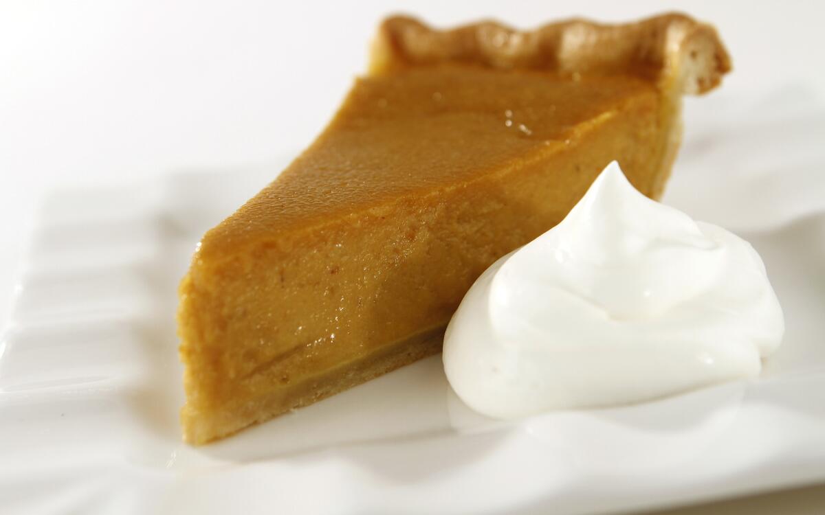 Classic pumpkin pie