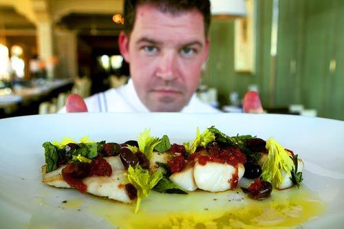 At the new Catch in Santa Monica, chef Michael Reardon's version of John Dory comes with dried tomatoes, olives, parsley and potatoes. The renovated restaurant at the luxe Casa del Mar hotel offers ocean views.
