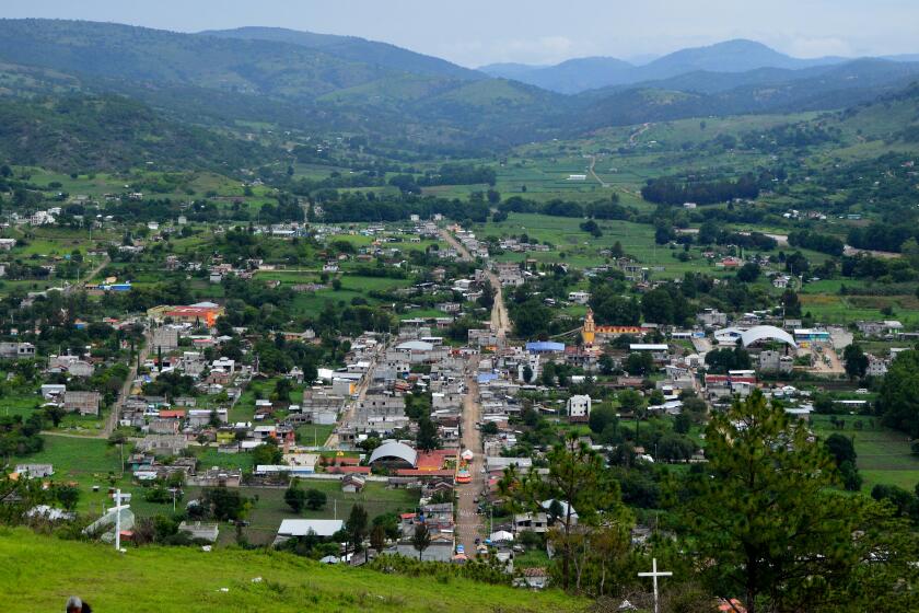 In this 2014 photo, San Juan Mixtepec, Mexico is seen below. It is a small town of about 7,000 in a mountainous region of Oaxaca. It is known as Nuu Snuviko in Mixteco, which translates to the "place where the clouds descend."