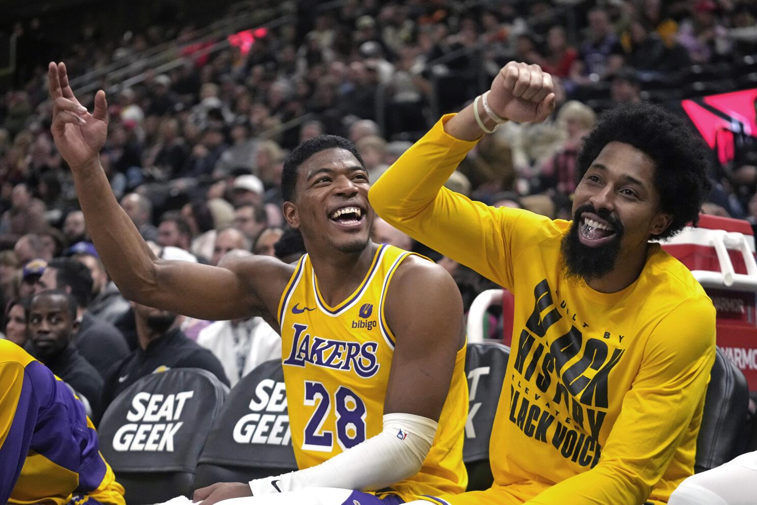 NIKE Los Angeles Lakers NBA Pants Pre-Game Shooting Warm-Up Blue M