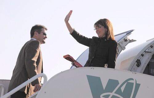 Palin heads to St. Louis