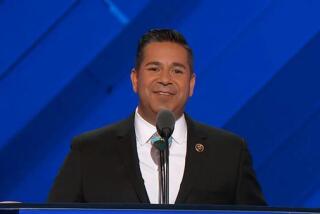 Democratic Congressional Campaign Chairman Ben Ray Luján bashes Donald Trump at the Democratic National Convention
