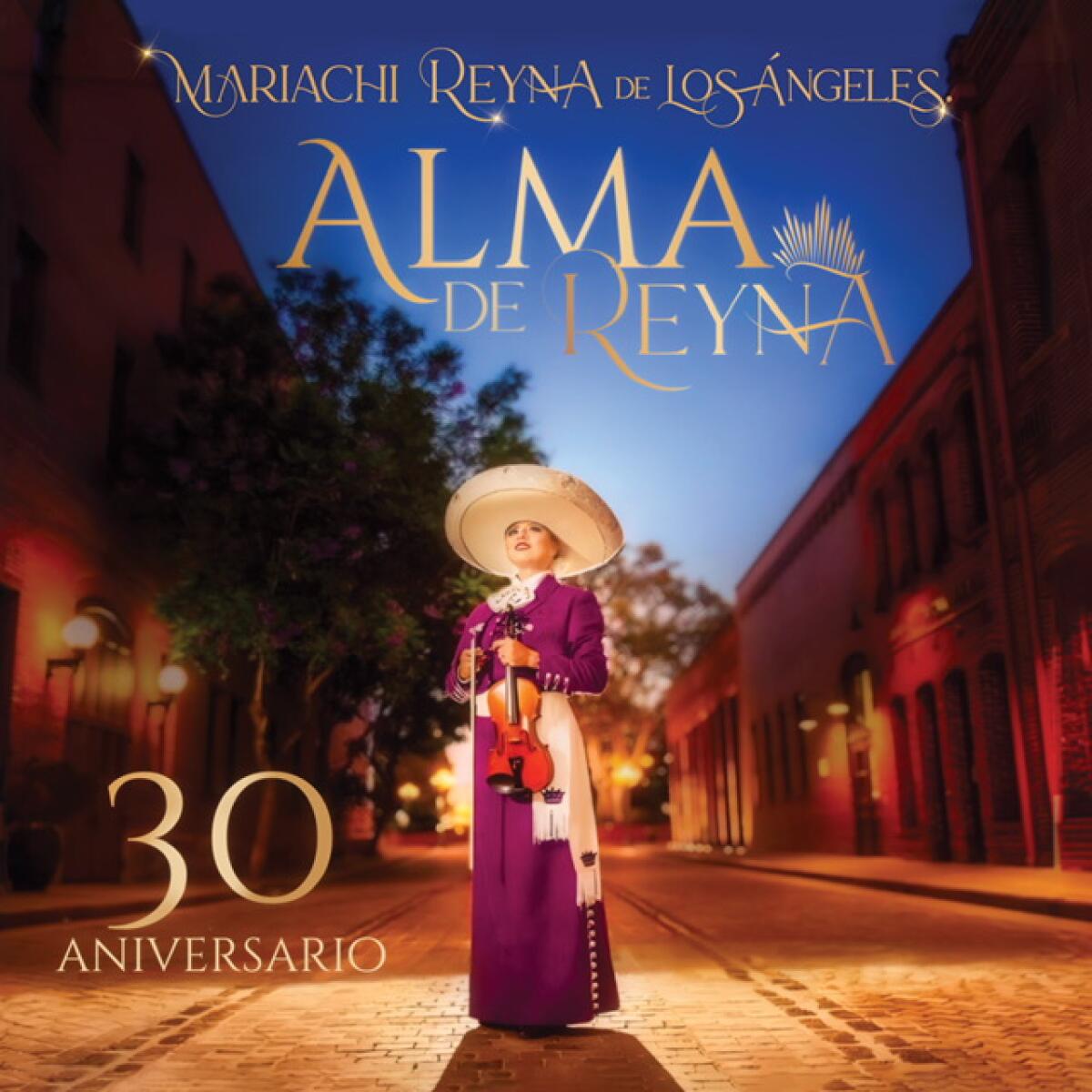 Portada de su nuevo álbum 'Alma de Reyna" que se lanza con