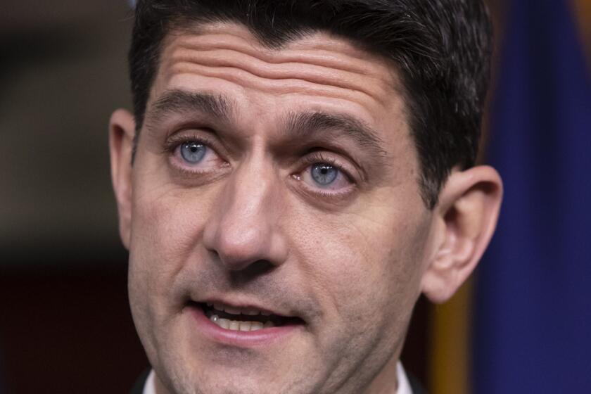 Speaker of the House Paul Ryan, R-Wis., who announced yesterday he will not run for re-election, holds his weekly news conference at the Capitol in Washington, Thursday, April 12, 2018. Ryan was asked to reflect on his time as a steady if reluctant wingman for President Donald Trump's policies. (AP Photo/J. Scott Applewhite)