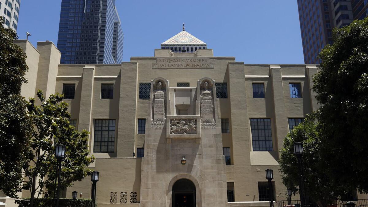 The LA Central Library, home of ALOUD.