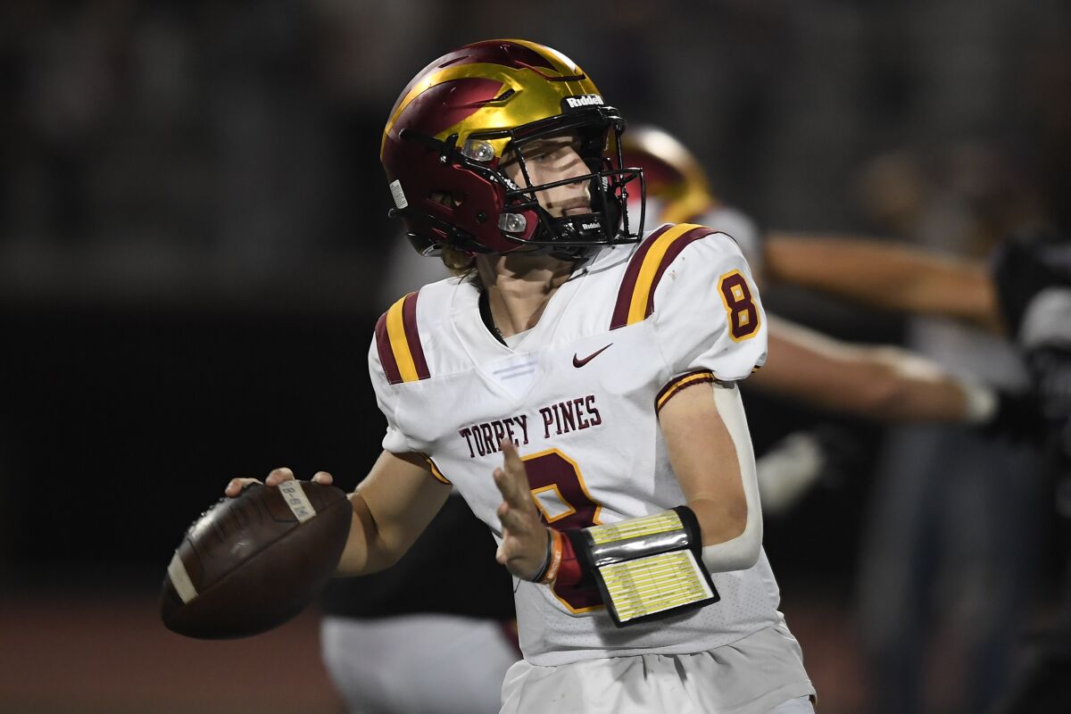 Torrey Pines' Remi Baere has led the Falcons against two No. 1-ranked teams this season.