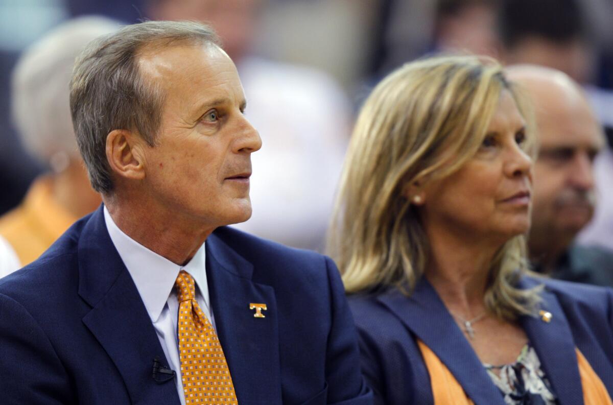 Rick Barnes was introduced as the next coach of the Tennessee basketball program Tuesday, replacing Donnie Tyndall who was fired last Friday.