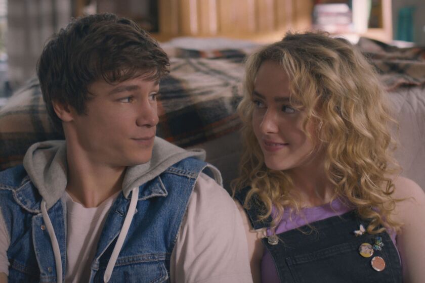 Kyle Allen and Kathryn Newton in "The Map of Tiny Perfect Things."