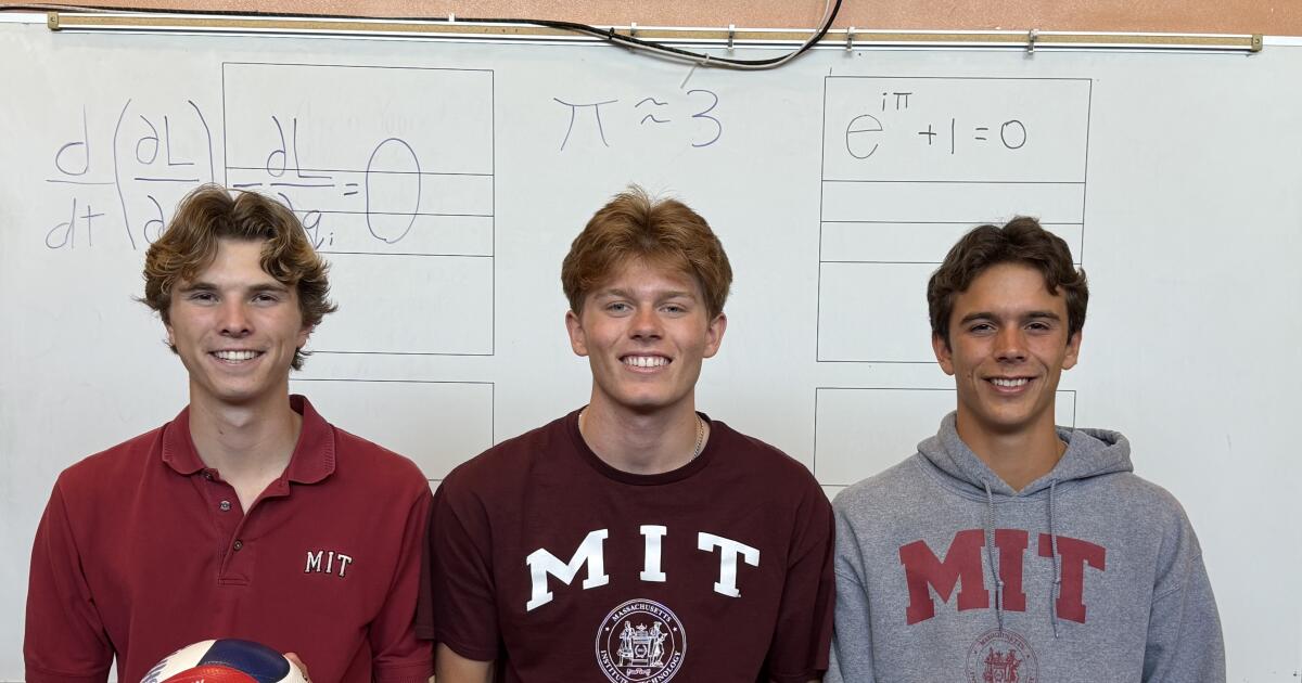 Three Redondo Union volleyball players are headed to MIT in historic accomplishment