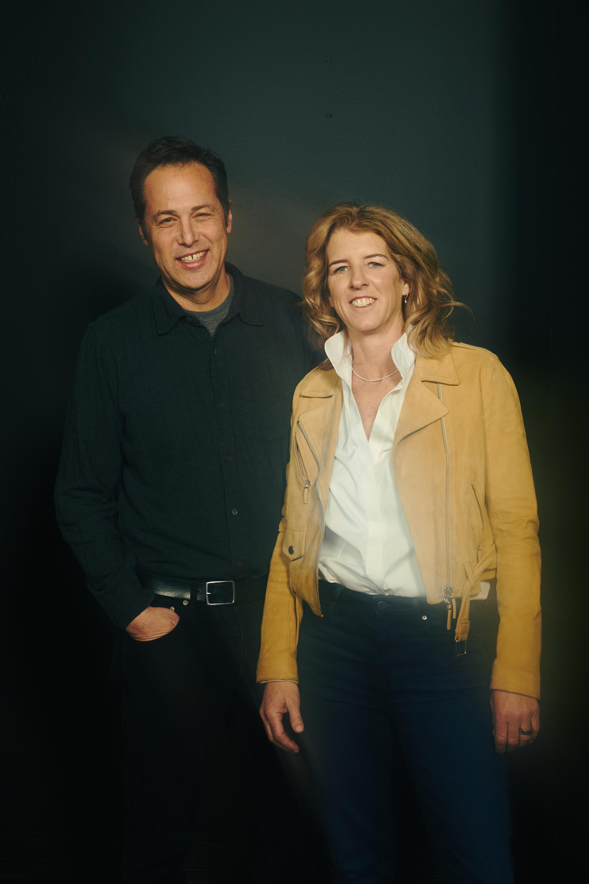 Mark Bailey and Rory Kennedy of "Synanon Fix."