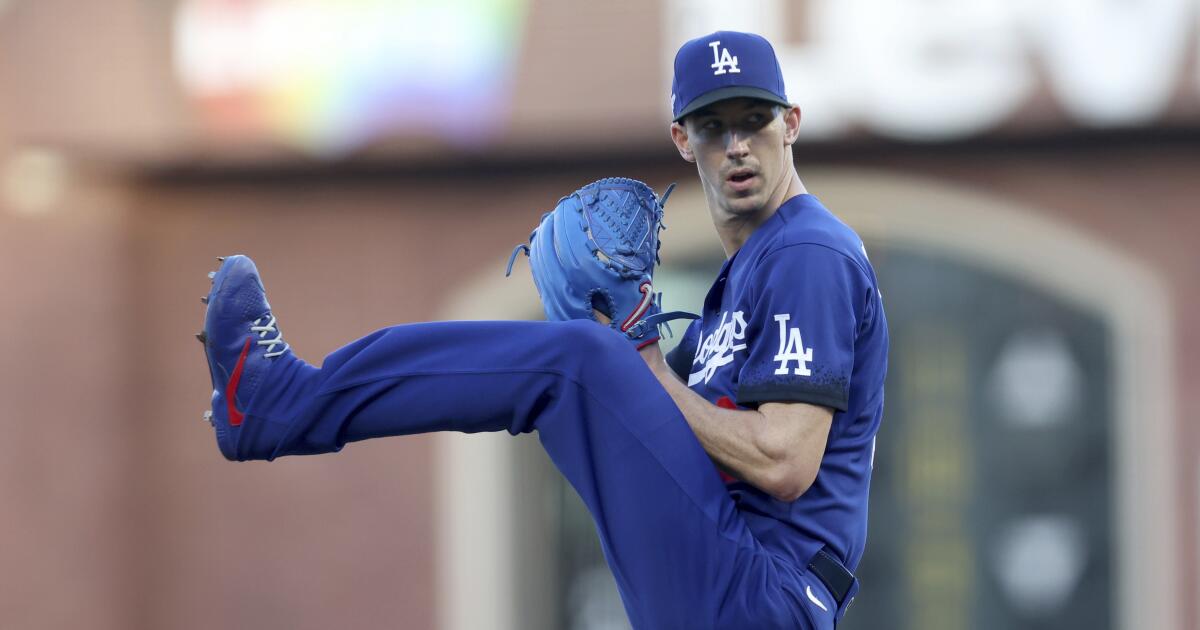 Dodgers' Pitcher Walker Buehler Goes on IL With Blister on Right Hand – NBC  Los Angeles