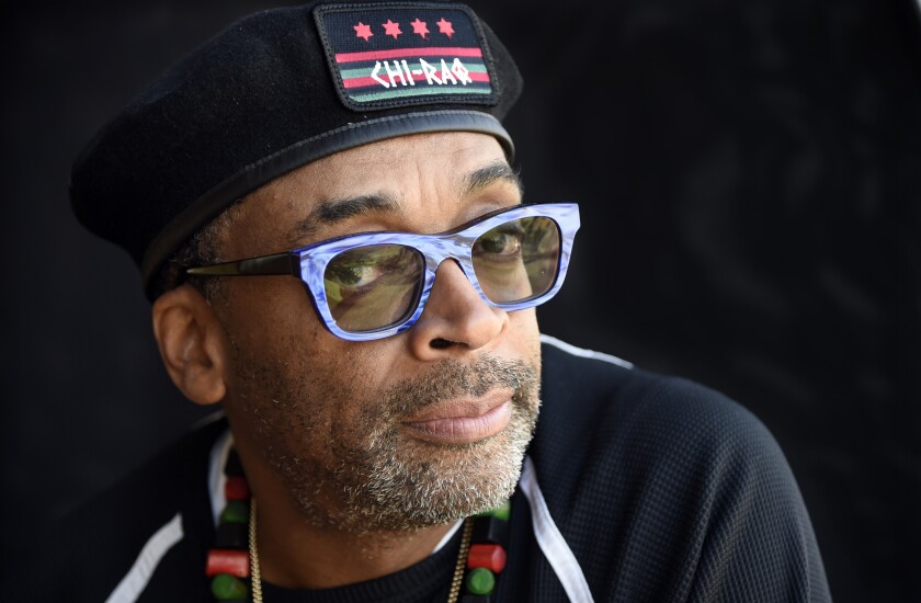 FILE - Filmmaker Spike Lee poses for a portrait in Beverly Hills, Calif. on Oct. 7, 2015. Lee will be president of the jury for the 74th Cannes Film Festival. Usually held in May, this year's festival has been delayed by the health crisis. It will be held July 6-July 17. (Photo by Chris Pizzello/Invision/AP, File)