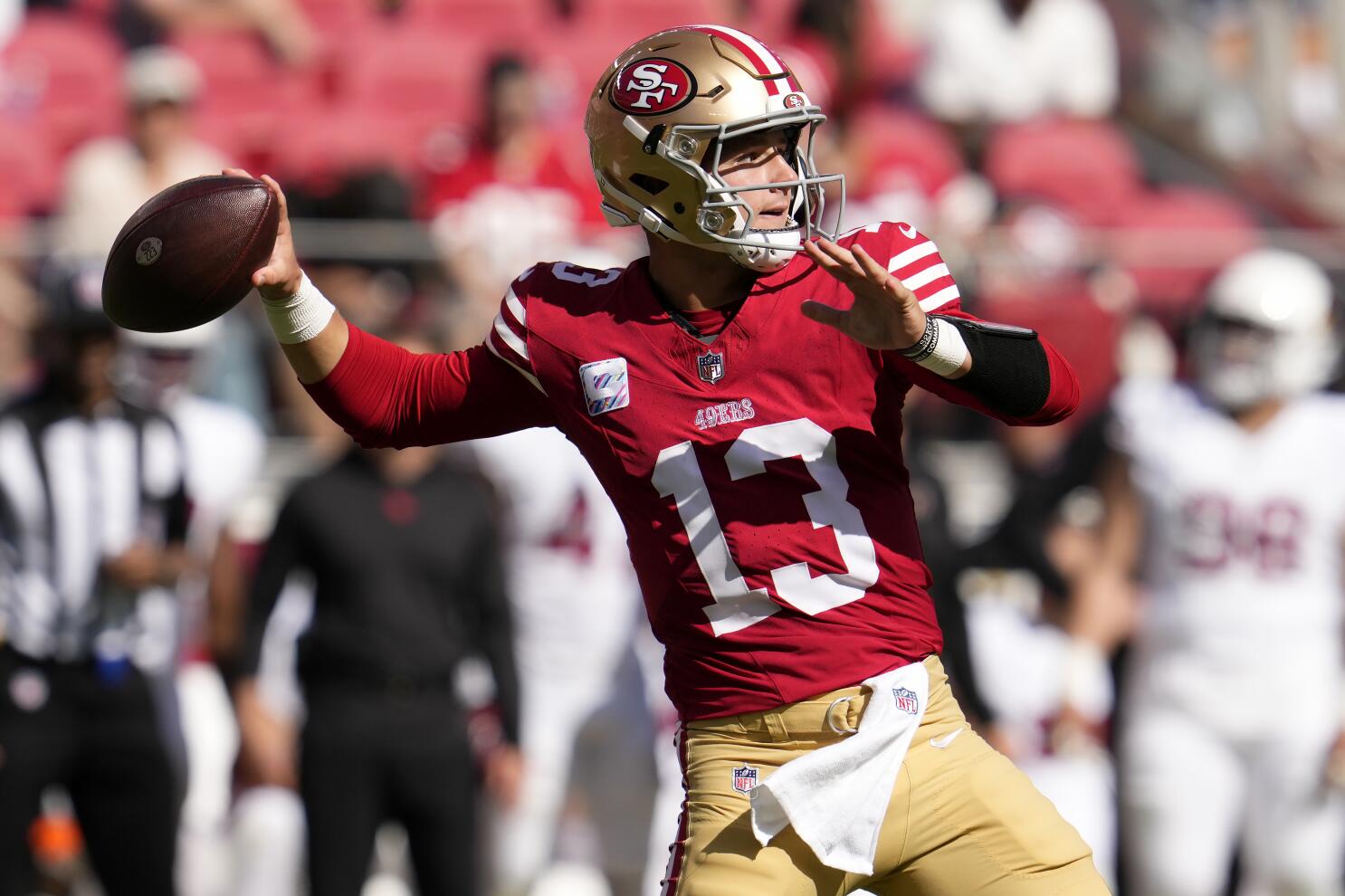 Brock Purdy, Deebo Samuel selected among 49ers team captains for