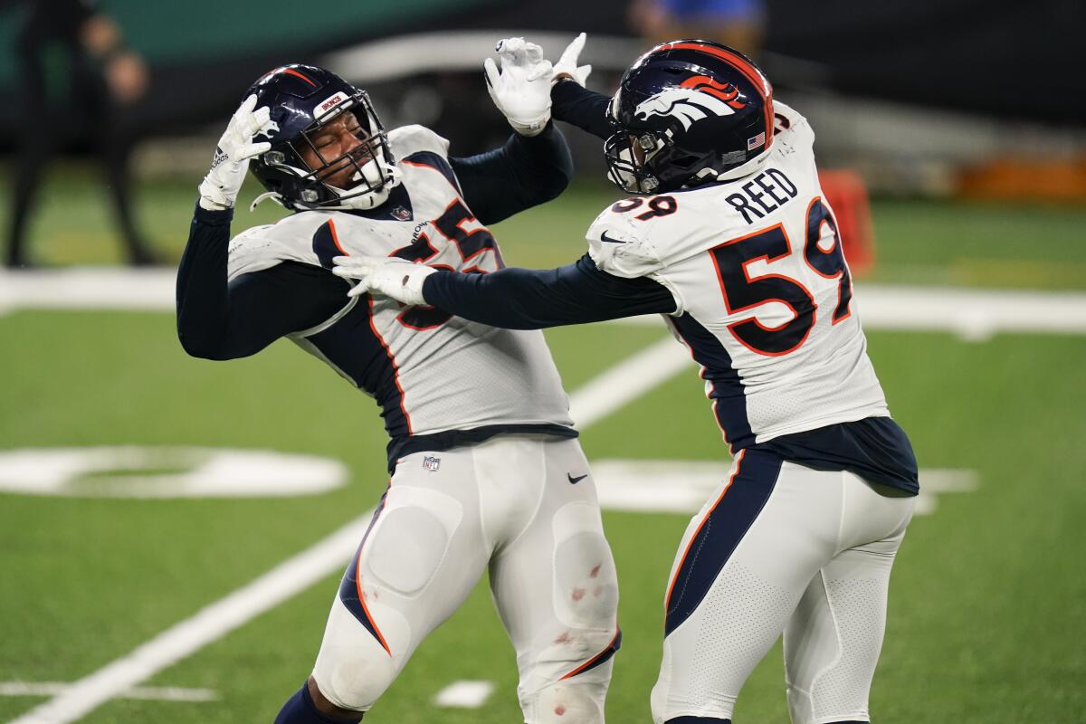Broncos top winless Jets 37-28 for first victory of season - The San Diego  Union-Tribune