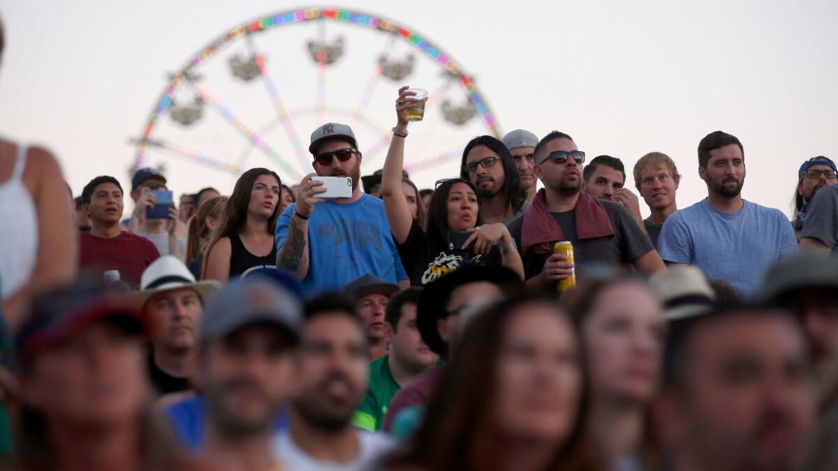 Most fans at Cal Jam said they can't let incidents like the Las Vegas shooting change how they live their life.