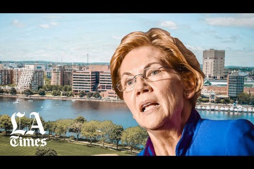 Wealth and struggle in a liberal bubble that Elizabeth Warren ...