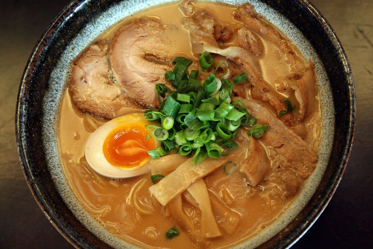 What do you see when you look at this bowl of ramen?
