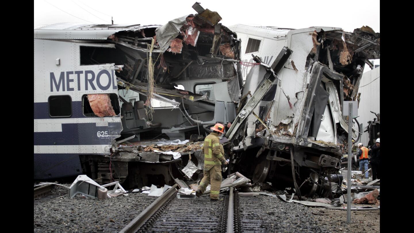 Metrolink crash near Glendale in 2005