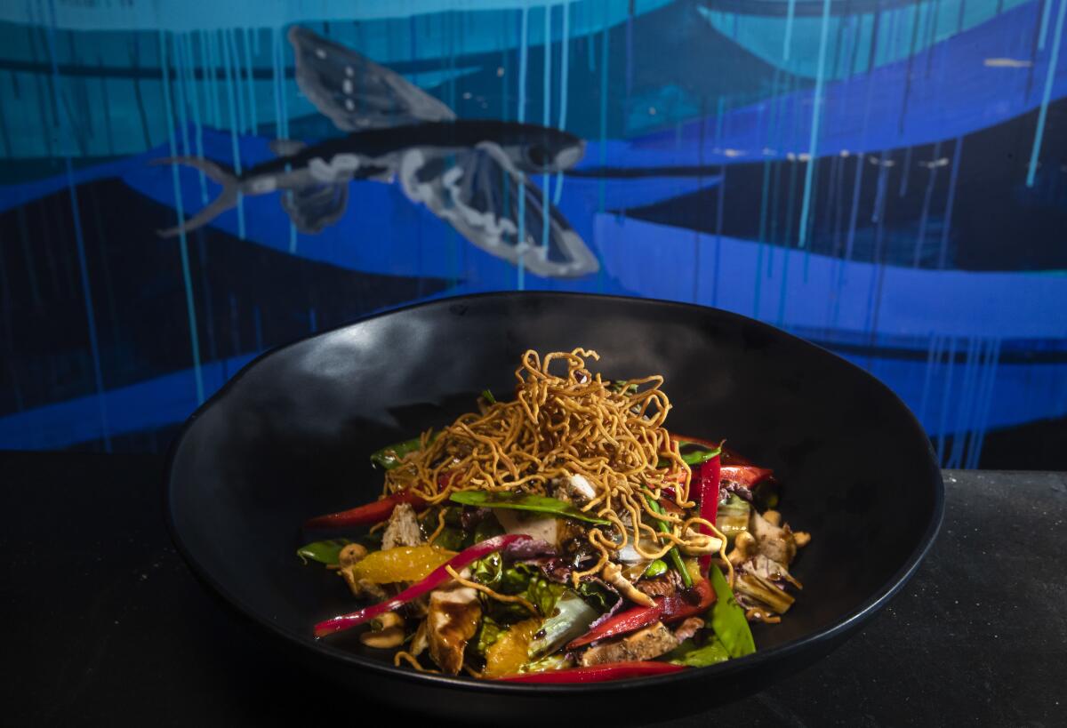  Chinese chicken salad, $17, is on the menu at Naupaka Beach Grill at the Westin Hapuna Beach Resort in Kohala Coast, Hawaii.