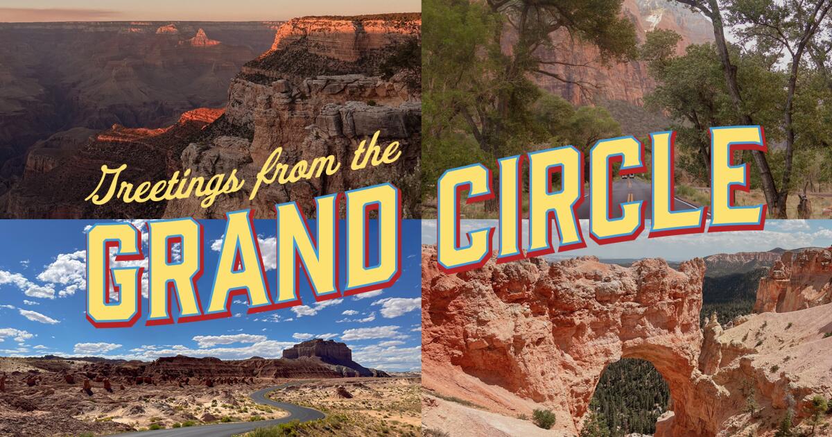 Le road trip du Grand Cercle : de superbes promenades, des parcs et bien plus encore Le road trip du Grand Cercle : de superbes promenades, des parcs et bien plus encore