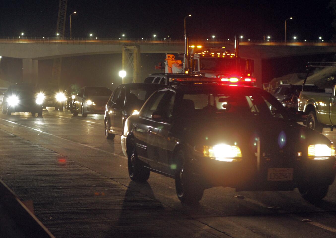 405 Freeway opens Sunday night