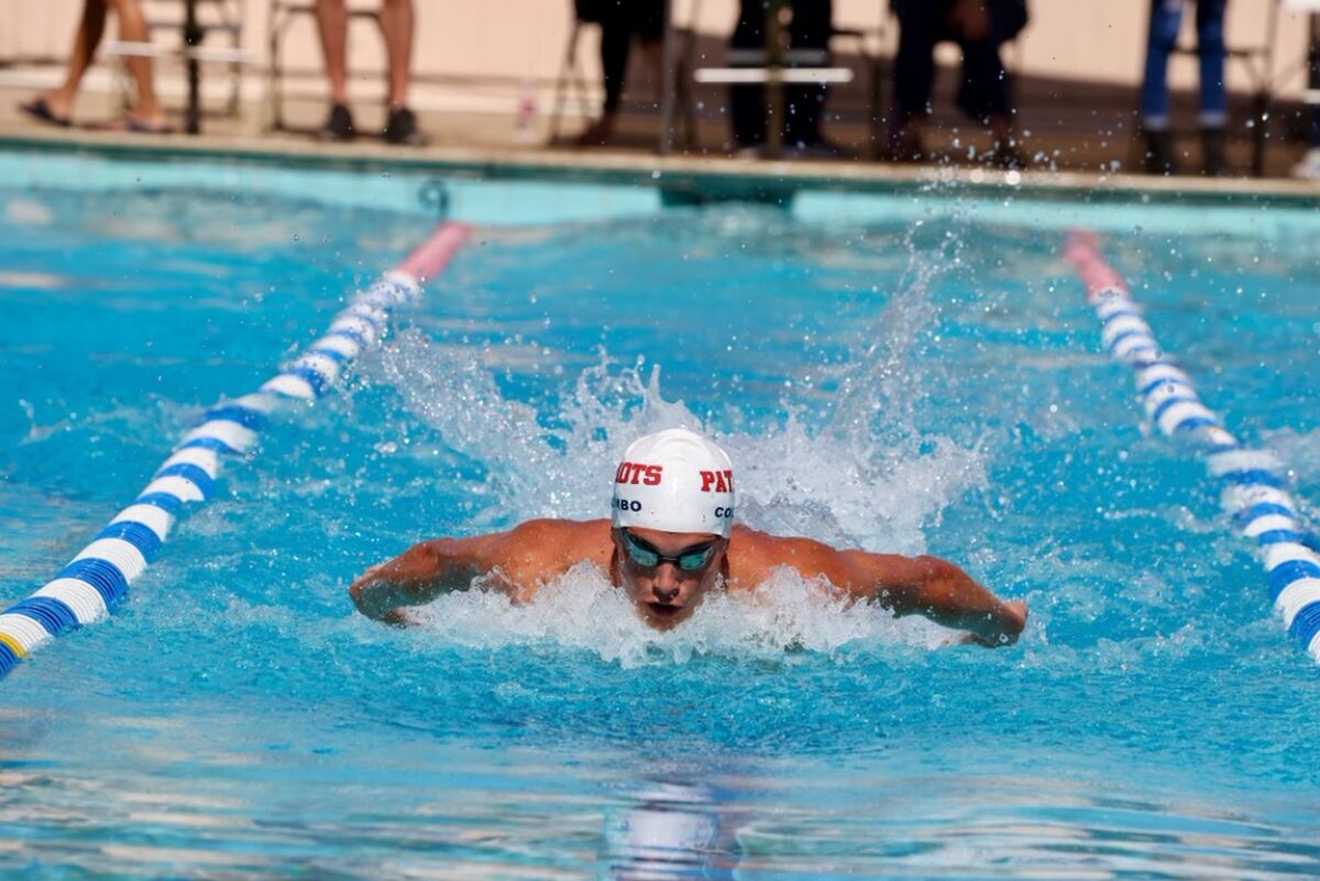 Christian High's Lucas Colombo can swim almost any event.
