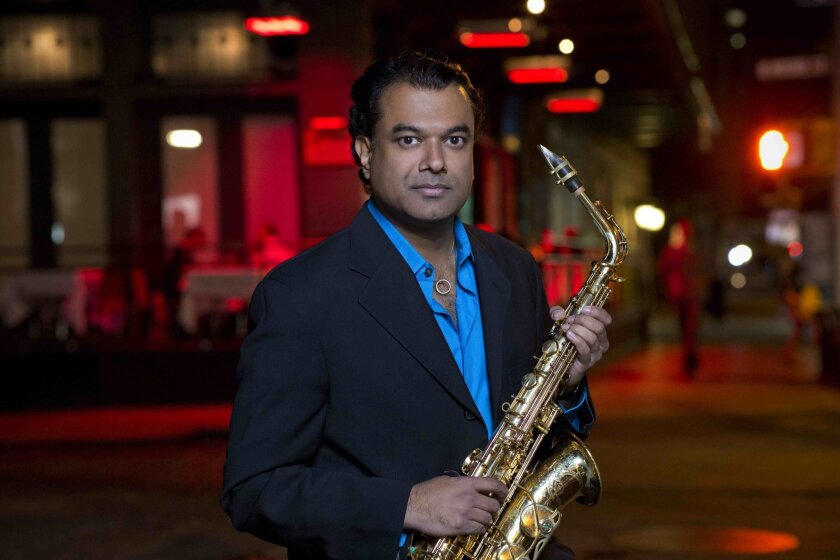 Renowned saxophonist Rudresh Mahanthappa has performed in San Diego before, but never with his trio Indo-Pak Coalition.
