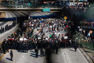 DTLA Crime: Vandalism, Theft & Violence Concerns Protesters shutdown the 101 Freeway as they clash with law enforcement i