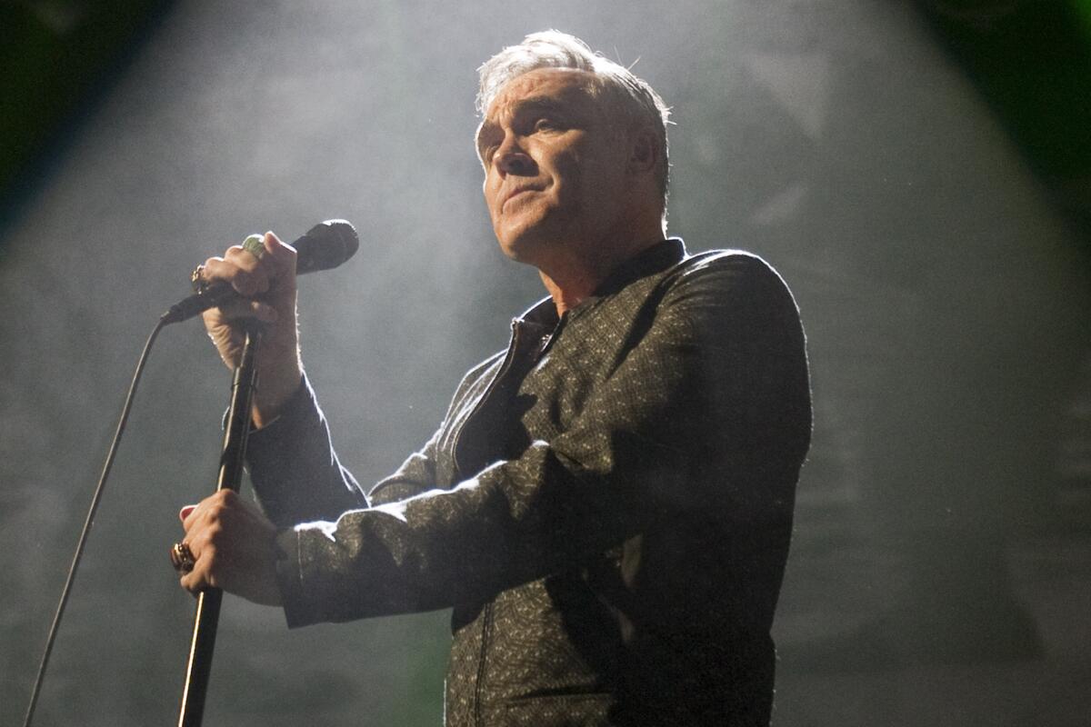 A biopic about the former Smiths frontman Morrissey has been announced by a British production company.