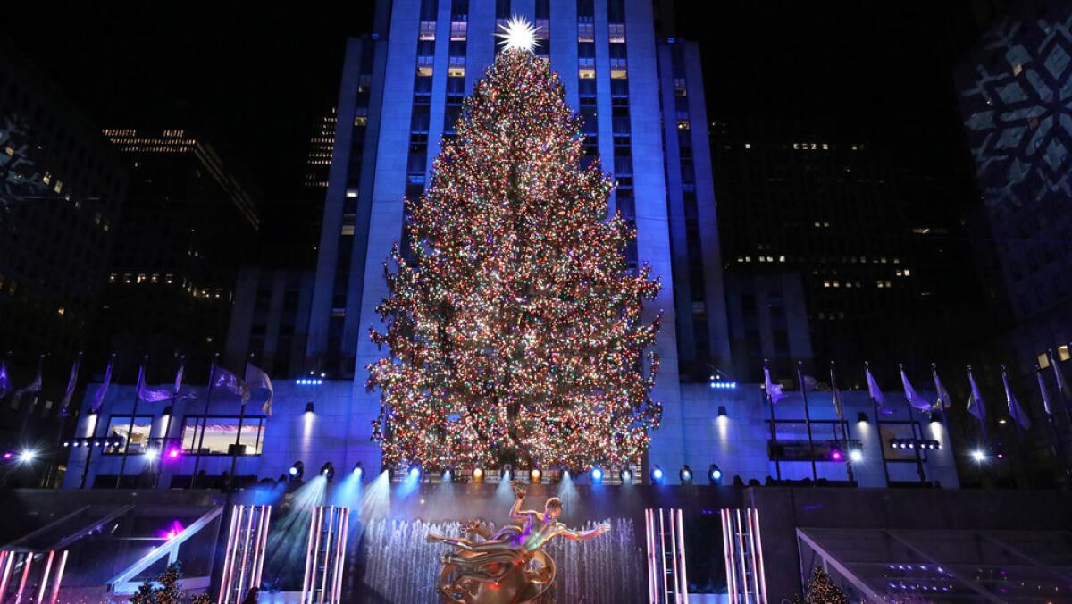 Rockefeller Center Christmas tree