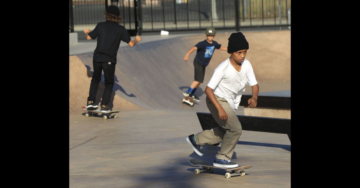 Skate parks open in Vista