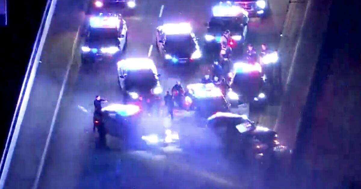 Anaheim police kill driver in high-speed chase, crashing in Orange County Anaheim police kill driver in high-speed chase, crashing in Orange County