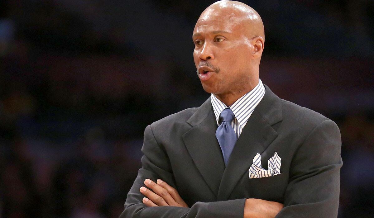 Lakers Coach Byron Scott will not be with the team for two games as he attends his mother's funeral.