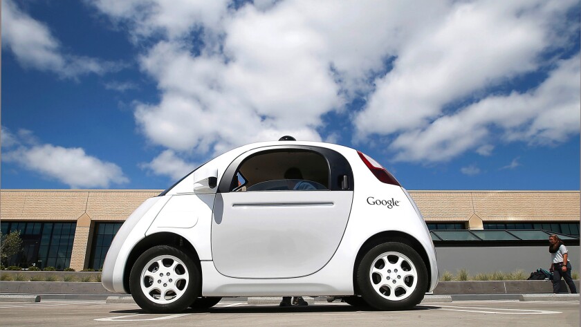 Google's experimental driverless car