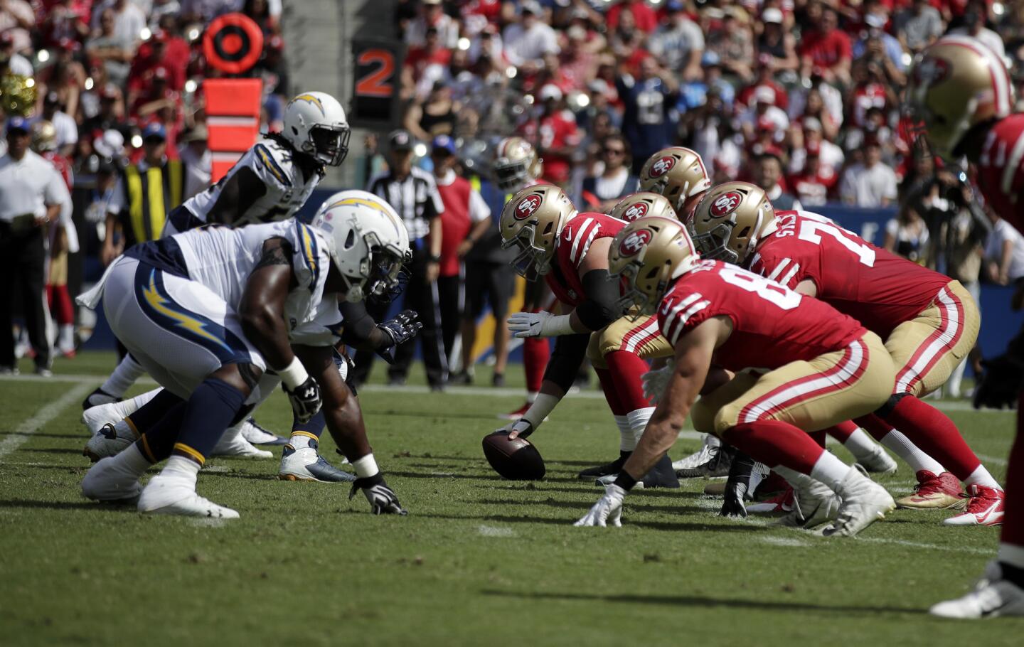 APphoto_49ers Chargers Football