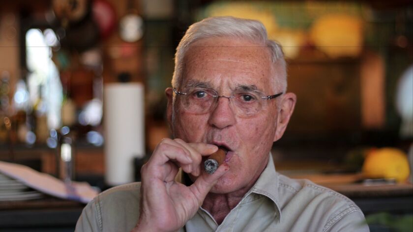Bob Lutz at home in Ann Arbor, Mich. He prefers the build quality of fine Nicaraguan cigars: "Arguably Cuba still has the world’s best tobaccos. But their actual fabrication of the cigars is not that great anymore."
