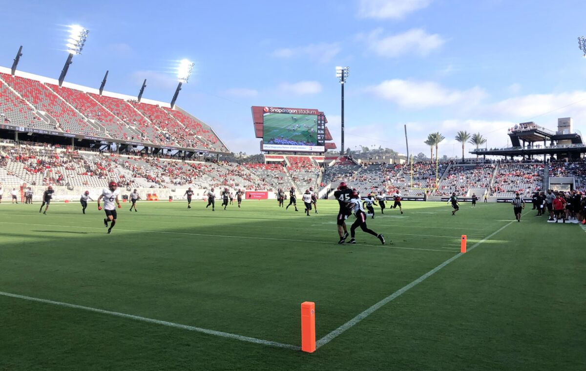Aztecs fans review first season at Snapdragon Stadium - The San Diego ...