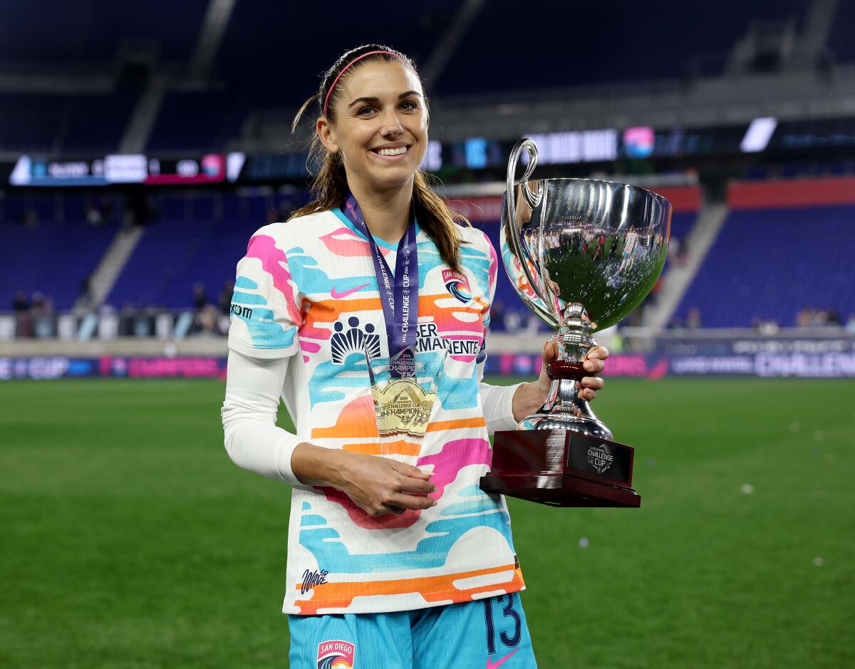 Alex Morgan's late goal propels Wave past Gotham in NWSL Challenge Cup -  The San Diego Union-Tribune