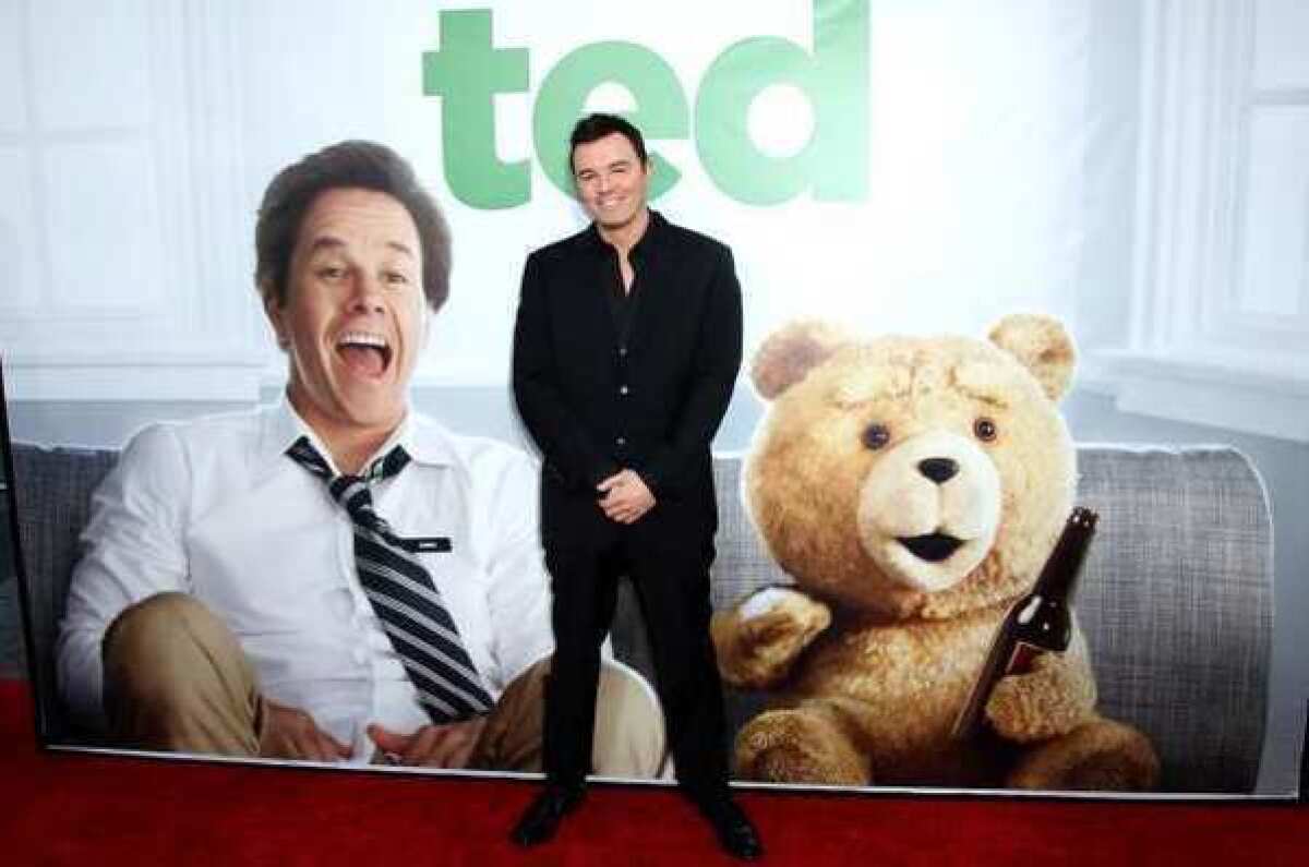 "Ted" filmmaker Seth MacFarlane at the June 21 premiere of the movie in Los Angeles.