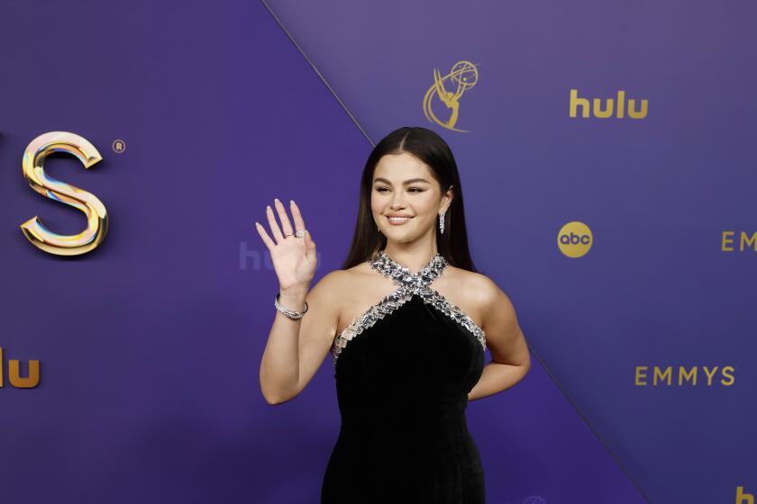 Selena Gomez arriving at the 76th Primetime Emmy Awards at the Peacock Theater on Sunday, September 15, 2024.