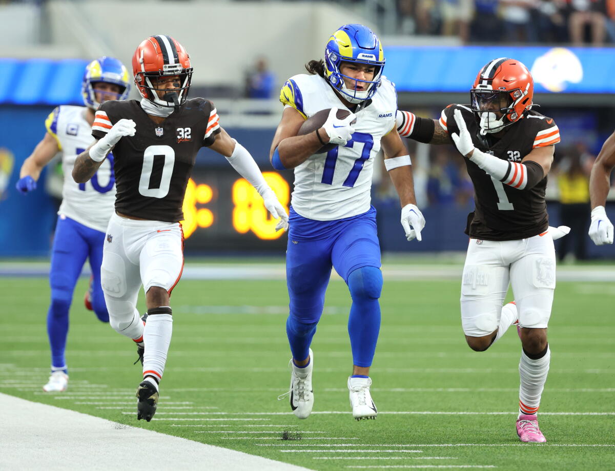 Clevelad Rams Rams' 36-19 home win over the Cleveland Browns by the numbers - Los ...